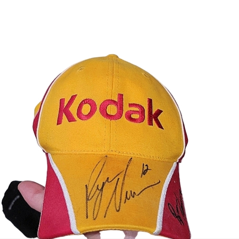 Ryan Newman Signed Kodak Hat